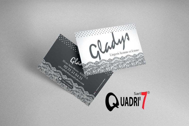 Carte de visite Gladys