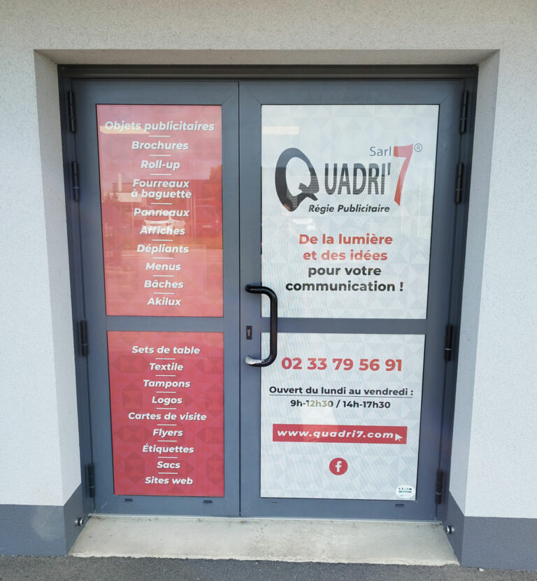 Micro perforé sur porte d'entrée Quadri7